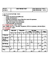 Giáo án Tiếng Anh Lớp 8 - Tiết 19 One period test - Năm học 2015-2016